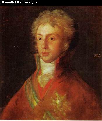 Francisco de Goya Portrait of Luis de Etruria